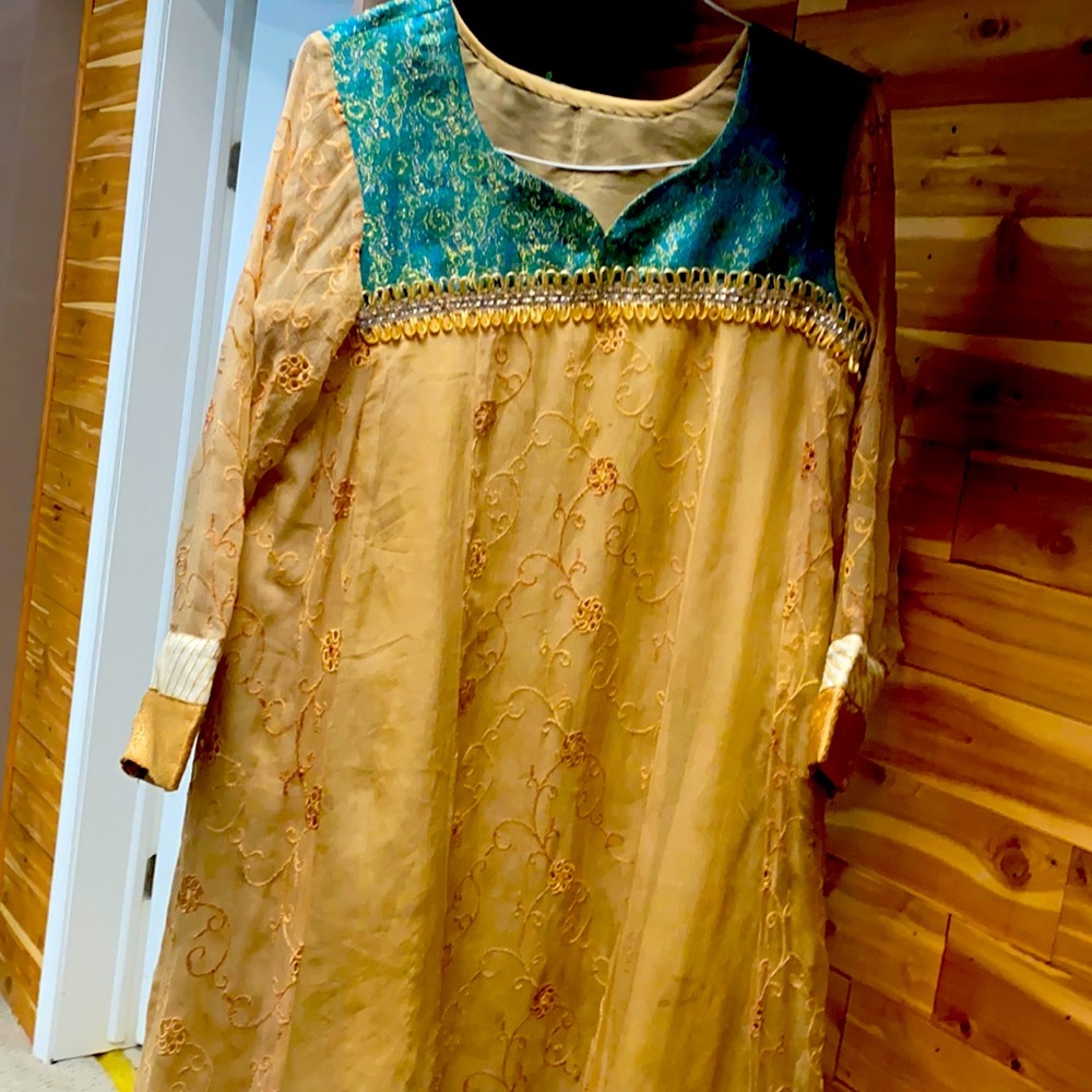 Embroidered dress